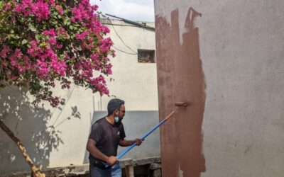 School Beautification by Pranava Seva Foundation