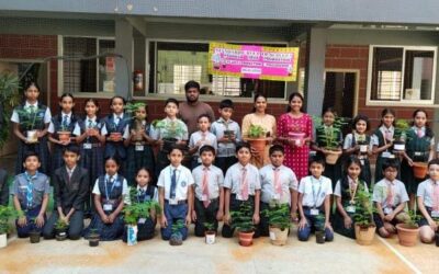 Vruksha Vidyarthi Initiative & Prize Distribution by Pranava Seva Foundation at Standard Public School