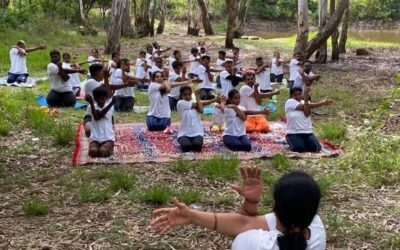 Yoga Drive by Swami Vivekananda Yoga Shala & Pranava Seva Foundation in the Heart of the Forest